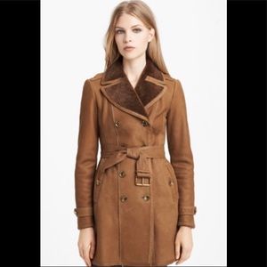 Burberry Shearling Coat